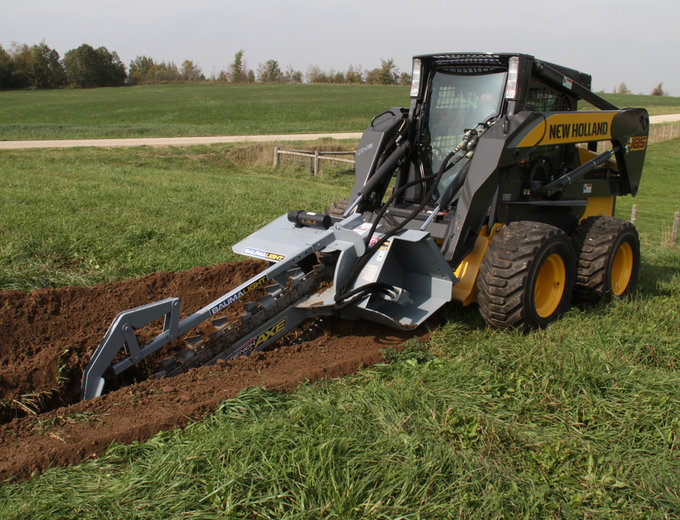 Skid Steer Attachments | Buy Trencher for Skidsteer Online