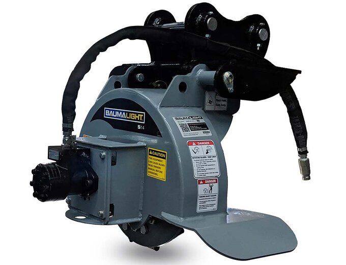 Skid Steer Attachments | Get Price for Mini Skid Steer Stump Grinder - S14